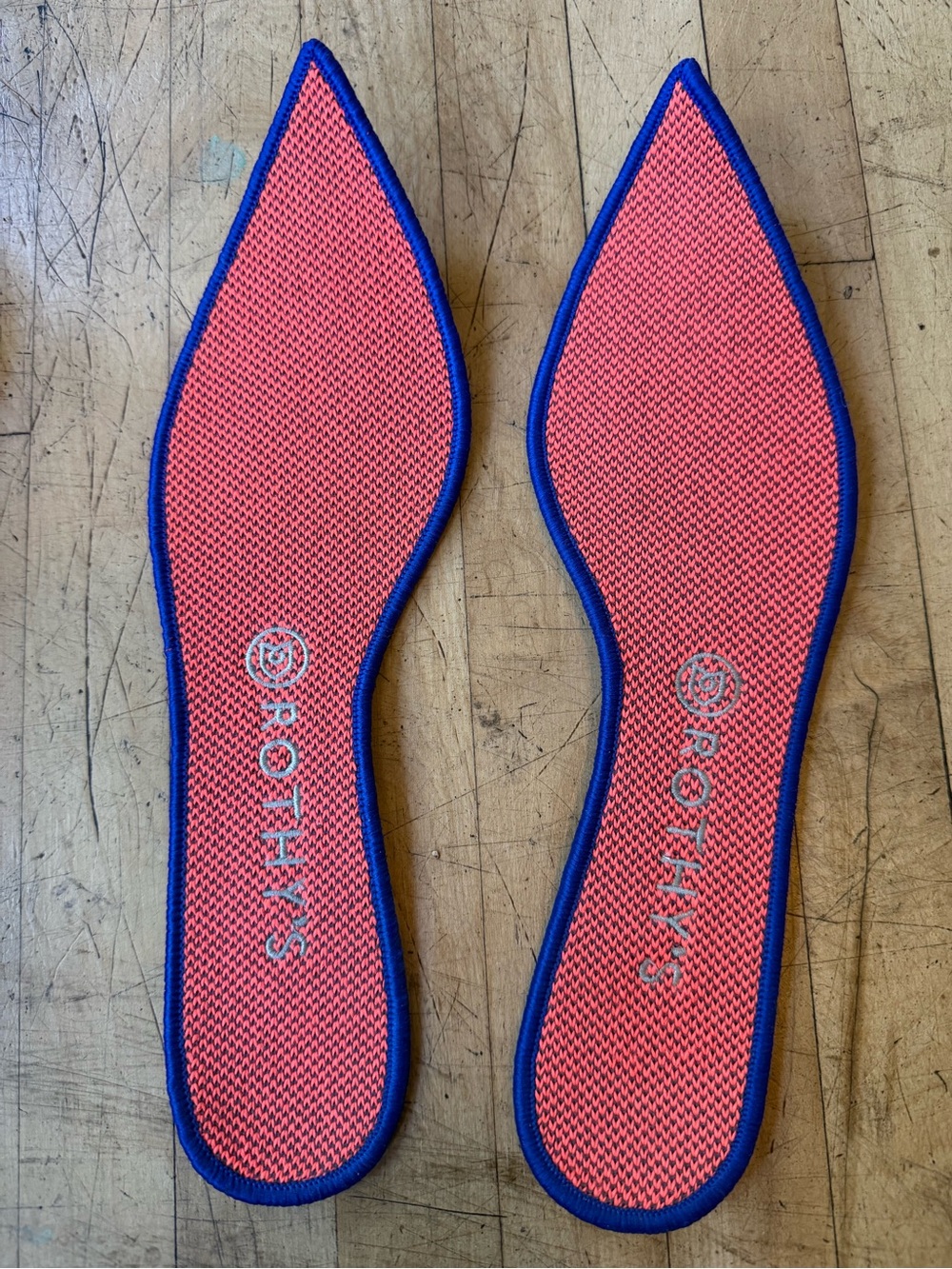 RARE ROTHY's Neon Camo The Point Flat Knit Shoe Limited Edition Retired US 10 - Picture 11 of 13
